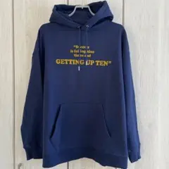 AMERICAN HOLIC フロッキーロゴプリント裏毛パーカー