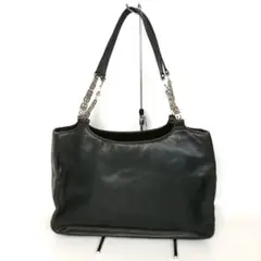 バリー レザー Bロゴ チェーン ショルダー トートバッグ レディース ブランド