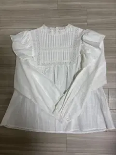 【新品未使用FREAK'S STORE 】フリル ボリュームスリーブバンドカラー