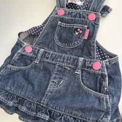 ミキハウス♡ダブルビー　サロペット　スカート