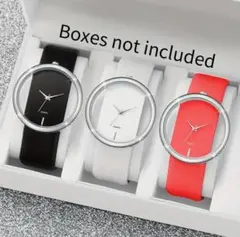 【訳あり新品】アナログクォーツレディース腕時計 3色セット【稼動品】