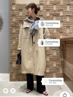 【Curensology(カレンソロジー)】＜C.S.G＞オーバーサイズコート