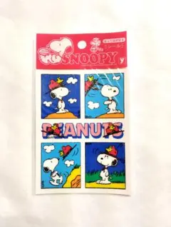 平成レトロ スヌーピー シール