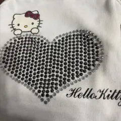 とっても可愛いハローキティのハートキラキララインストーン付き犬用お洋服梱包済みのサムネイル