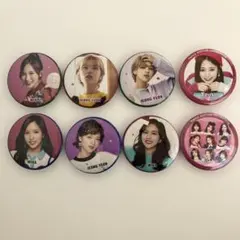 TWICE BUTTON COLLECTION 缶バッジ 8点セット
