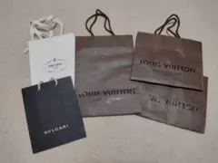 ハイブランド ショップ袋5枚セット