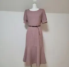 プロポーション PROPORTION ワンピース マキシ丈 ピンク