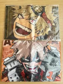 ヒロアカ　爆豪　大判タオル　スチパン　ジャンプフェスタ　ジャンフェス　原作グッズ