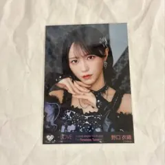 ＝LOVE イコラブ 野口衣織 生写真 ヨリ 黒衣装