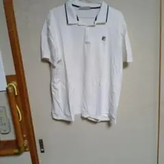 FILA ホワイト ポロシャツ Lサイズ