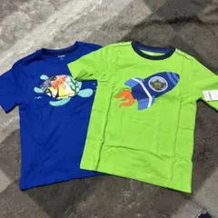 [未使用品]Gymboree (5T)110cmTシャツ 2枚セットロケットかめのサムネイル