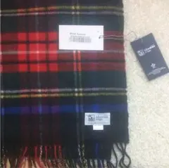 Johnstons大判ストール 100%カシミヤ