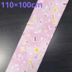 【KIYOHARA】エンジェルハート柄生地　オックス　《110×100cm》