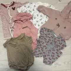 赤ちゃん　ロンパース　まとめ売り