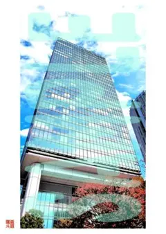 【漫画絵/A4】【東京_東京駅丸の内ビル⑮】【カラー】【送料無料/即日発送】のサムネイル