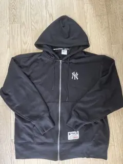 MLB New York Yankees ジップアップパーカー ブラックのサムネイル