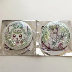 キュアズキューン ブルジュラ ホログラム缶バッジ