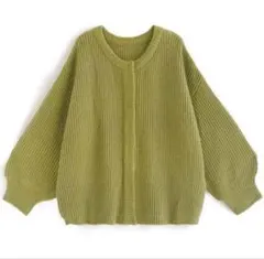 モヘア カーディガン