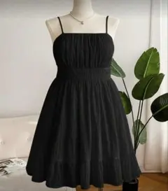 シーイン　ブラック　キャミワンピース　大きいサイズ2XL
