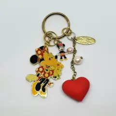 Disney vintage ヴィンテージ ミニーマウス キーホルダー