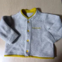 mont-bell フリースジャケット グレー/イエロー