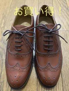REGAL ウィングチップ ブラウンレザーシューズ 24 EE