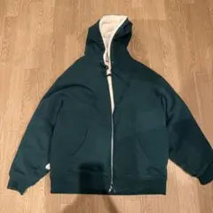 Supreme パーカー グリーン 裏ボア