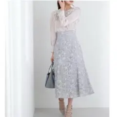 プロポーション ボディドレッシング オパールマーメイドレーススカート