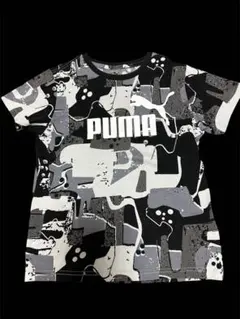 PUMA カモフラージュ柄 Tシャツ 140