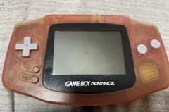 任天堂　ゲームはボーイアドバンス　クリアピンク　ACアダプター付き