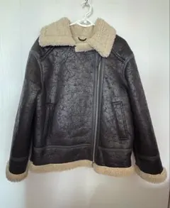 新品】BUTTBILL ボアフリースPUレザージャケット B3413 - メルカリ