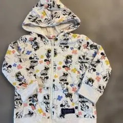 futafuta ミニーマウス柄 パーカー 90cm