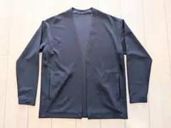 SHIPS ノーカラージャケット ブラック