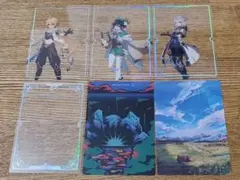 原神 クリアカード ウェンティ アルベド 旅人 Google Play 大感謝祭