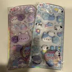 もちぷにゅ〜 肉球シール 2種