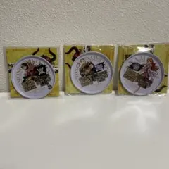 ONE PIECE ワンピース 缶バッジ 3個セット ルフィ チョッパー ナミ