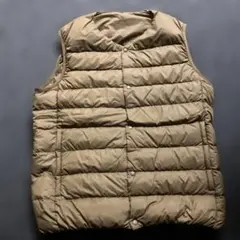 T*e様 無印良品　ダウンベスト 未使用品　茶
