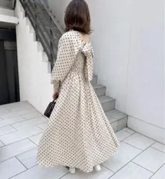 訳ありone after another NICE CLAUPバックリボンワンピ