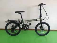 新品未使用】ACEXIS 折りたたみ自転車 シマノ7段変速 CREAM色 - メルカリ