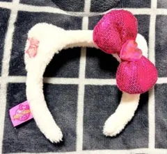 USJ ユニバ ハローキティ カチューシャ　リボン グッズ キティちゃん　耳