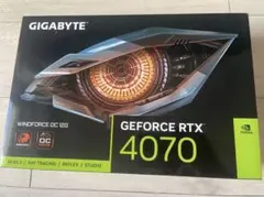 GIGABYTE RTX 4070 グラフィックボードのサムネイル