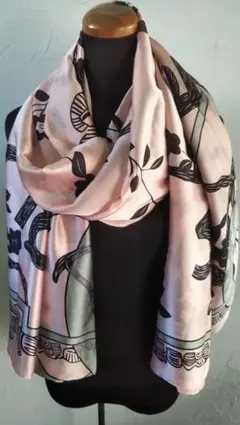 シルク 大判 ストール