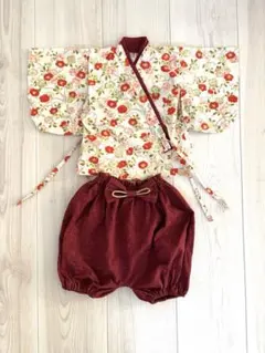 ベビー袴　女の子