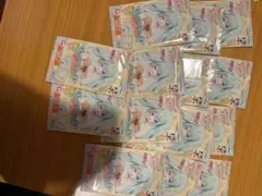 初音ミク フリューくじ G賞 クリアカード3枚セット 未開封14個