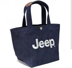 Jeep デニム ランチ トートバッグ 入手困難のサムネイル