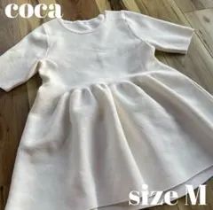 coca レディース スポンディッシュペプラムニット