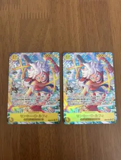 ルフィ　シークレットパラレル　2枚セット