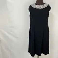 Diagram グレースコンチネンタル ワンピース ノースリーブ ビジュー 36