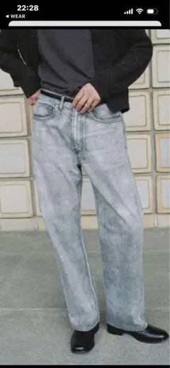 FADED HERITAGE DENIM PANTS リドムのサムネイル