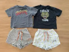 【MARKEY'S】美品 Tシャツ・ショートパンツ4点セット 80サイズ
